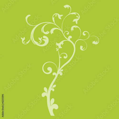 vecteur série - printemps plante ou arbre à fleur vectoriel