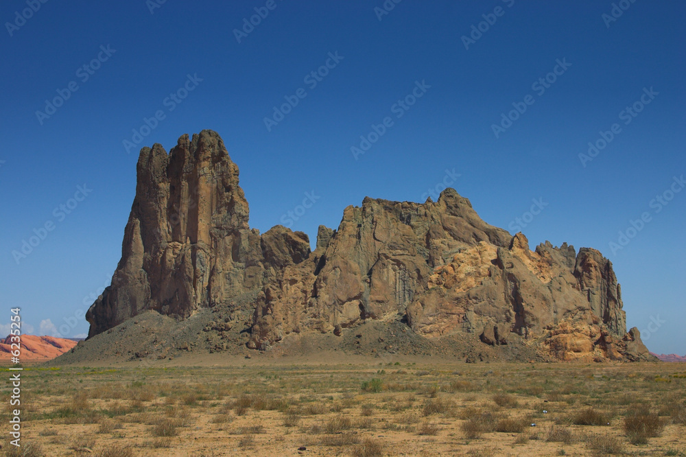 A large outcropping near Kayenta Arizona