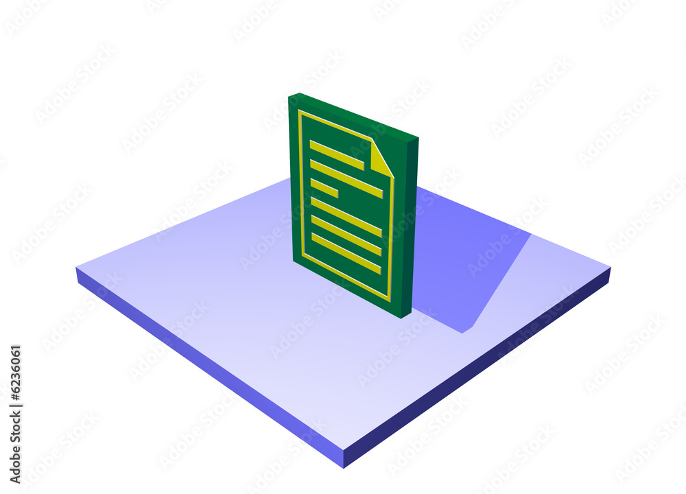 Purchase Order, a logistics supply chain symbol from a series Purchase Order, a logistics supply chain symbol from a series