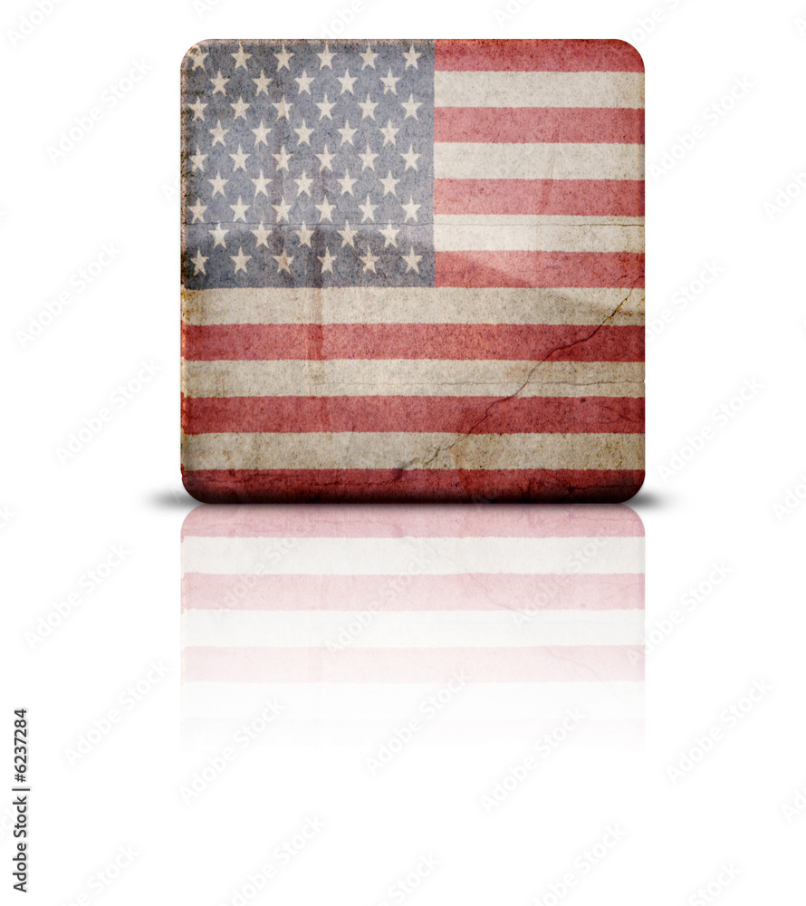 Grunge style flag of USA Grunge style flag of USA