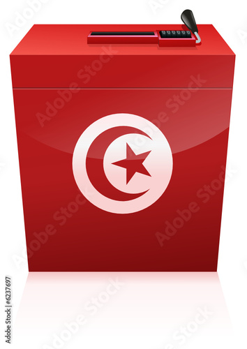 Urne d'élection tunisienne