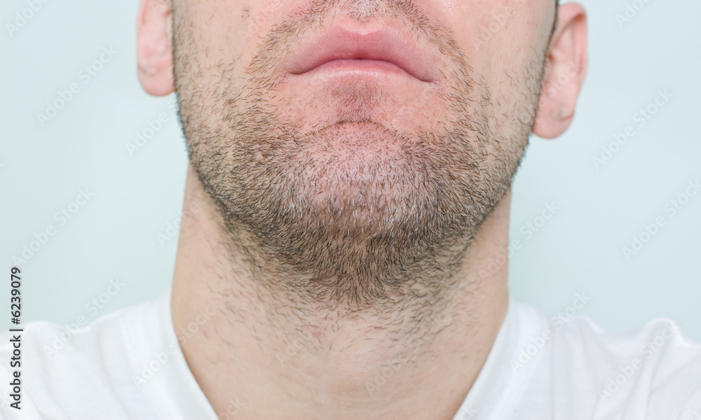 Fototapeta premium unshaven man