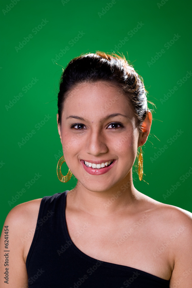 Fototapeta premium woman smiling