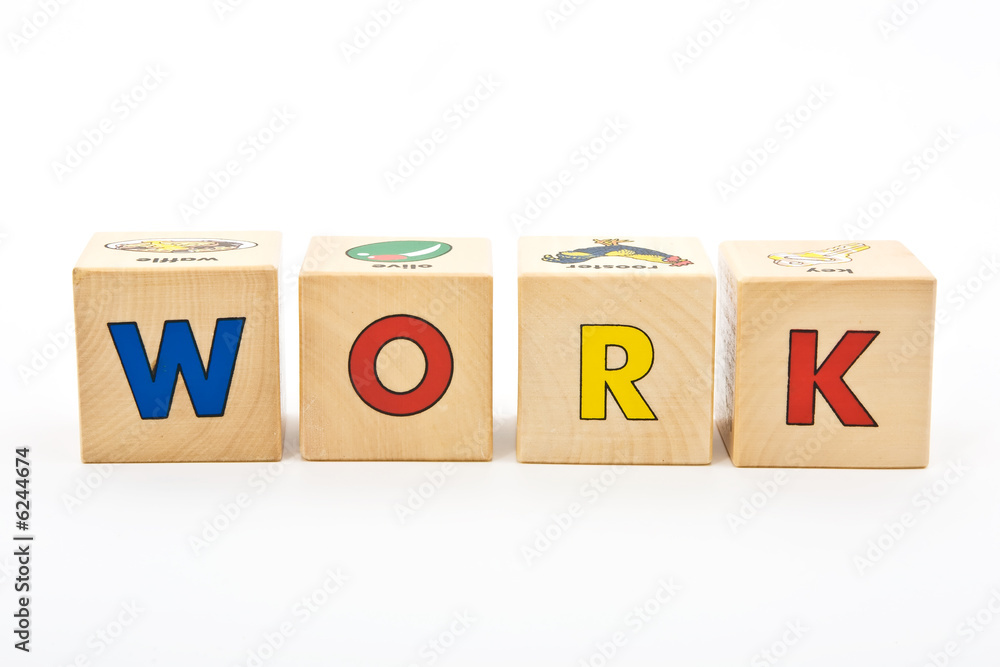 work childrens blocks