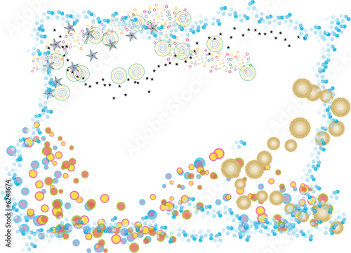 fond abstrait pour carte de fête