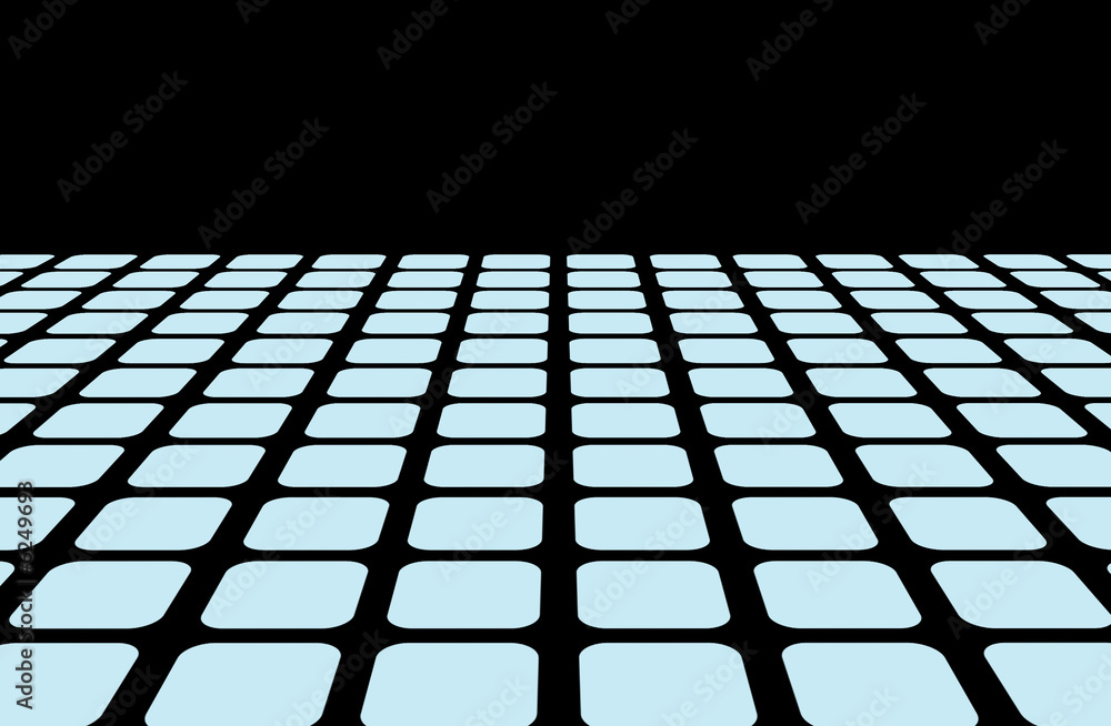 Obraz premium horizon line grid