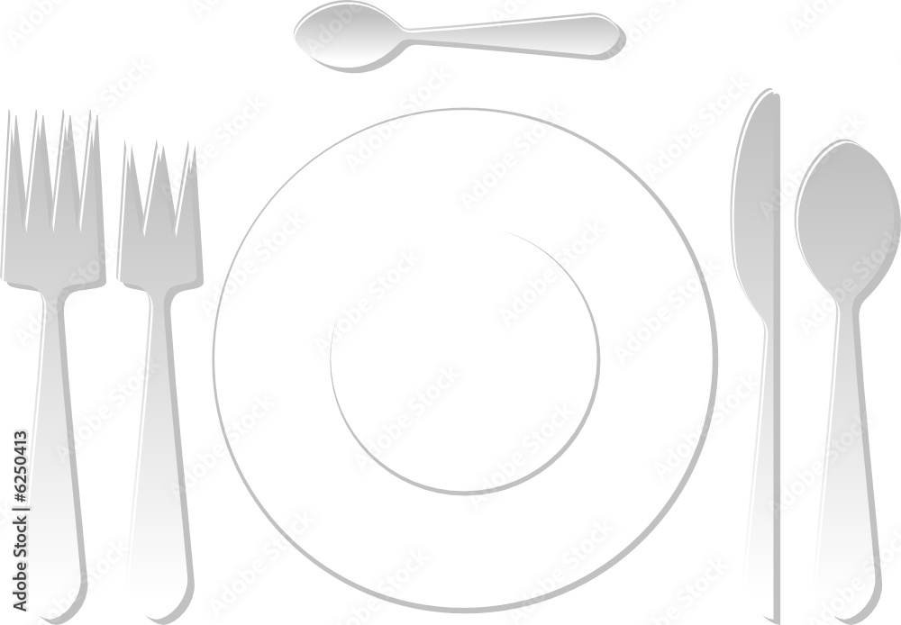 plato vacio