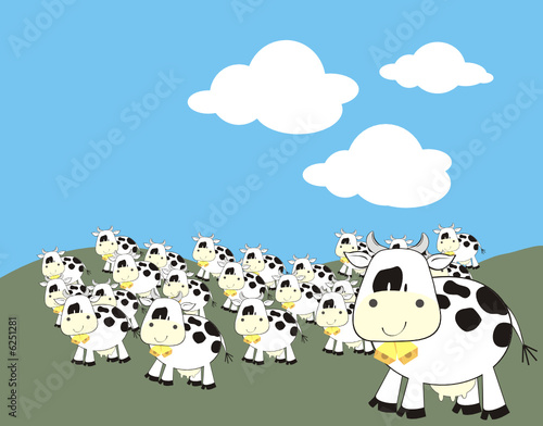 grupo de vacas