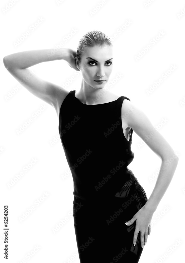 Gorgeous young woman isolated on white background Gorgeous young woman isolated on white background