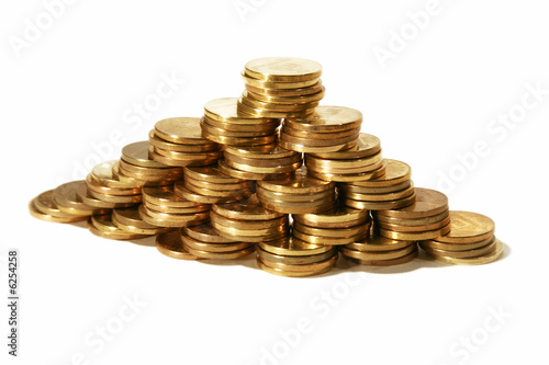 coin pyramid