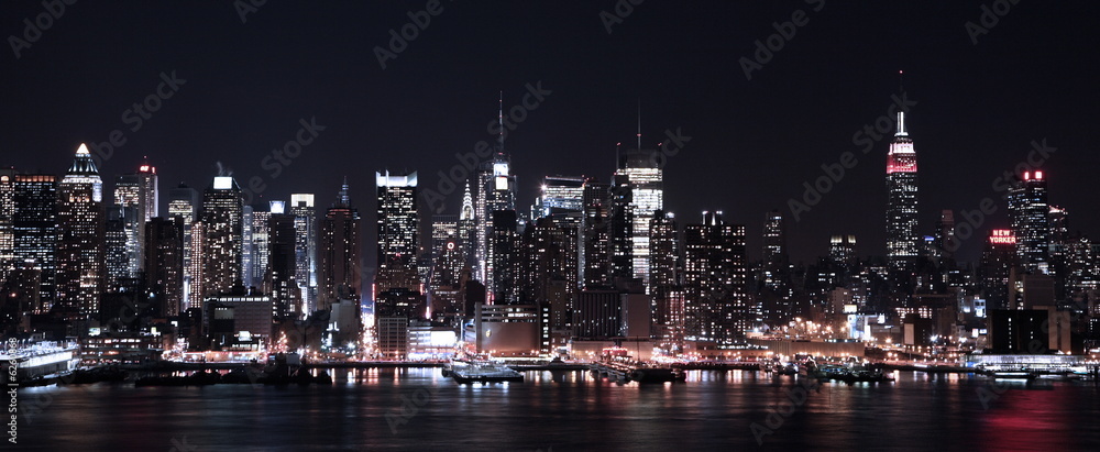 Obraz premium Światła miasta NY