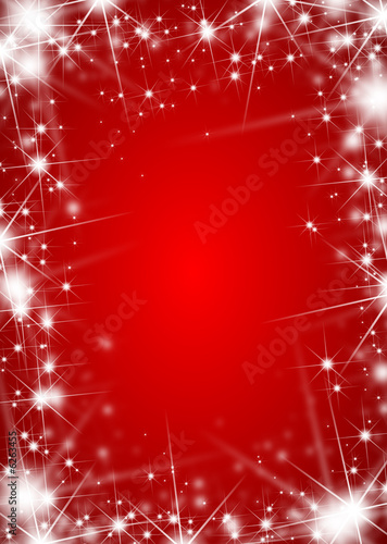 Abstract christmas background with stars photo