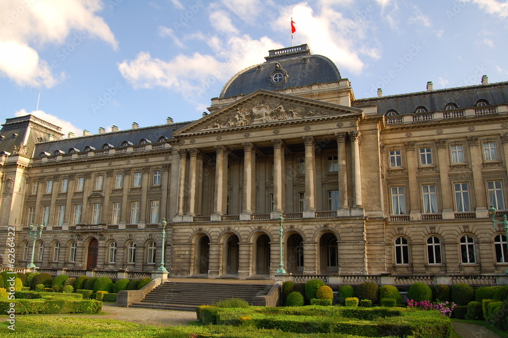 Obraz premium Royal palace in Brussels