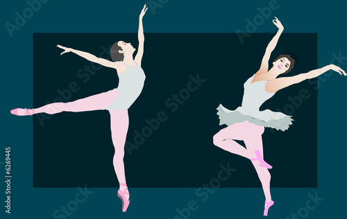 duo de danseuses classique