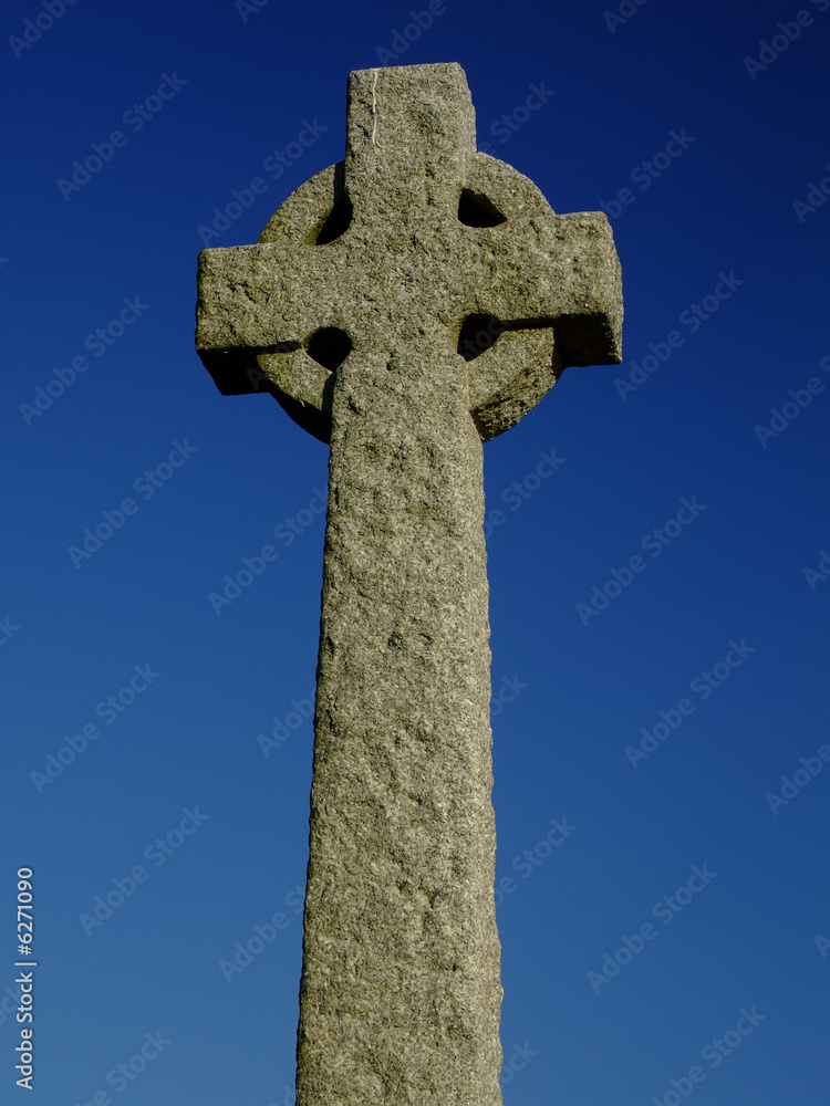 Old Celtic Cross at New Forest Hampshire, Uk.