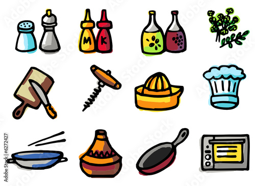 cuisine - ingrédients et ustensiles
