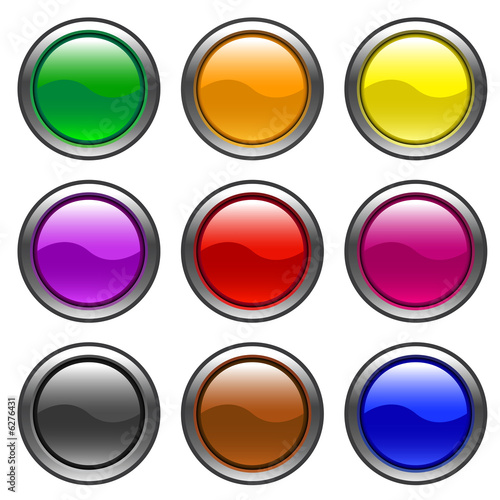 round web buttons with diff...