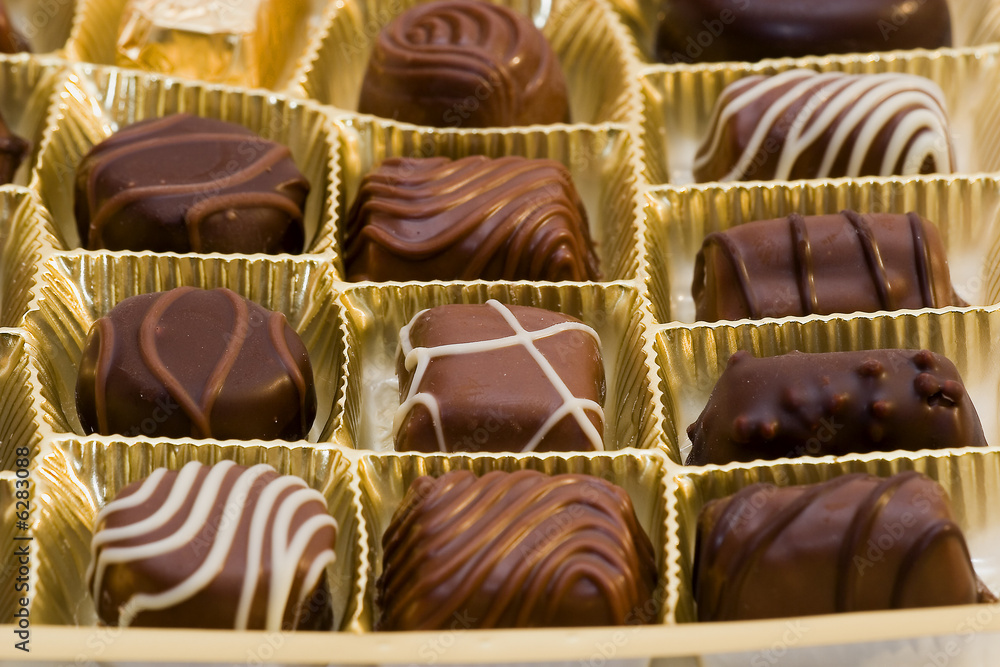 Obraz premium Box of chocolates