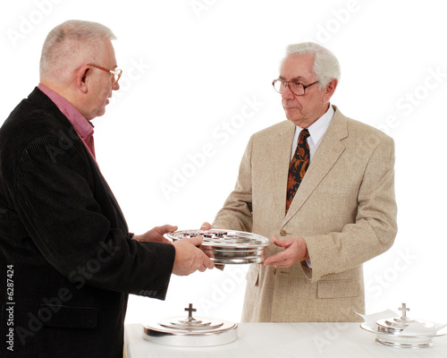 Serving Communion