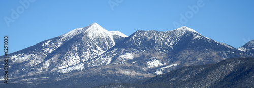 Arizona's San Francisco Peaks in Winter
