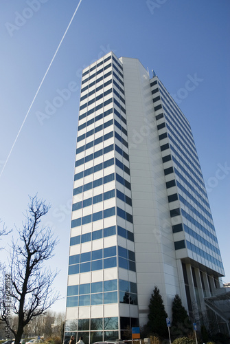 modern office building as a sky scraper