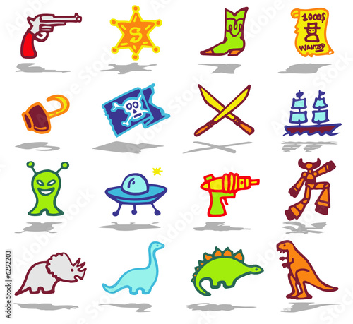 color icons - adventure