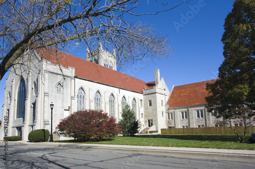 Cathedral in Champaign, Illinois, USA. photo