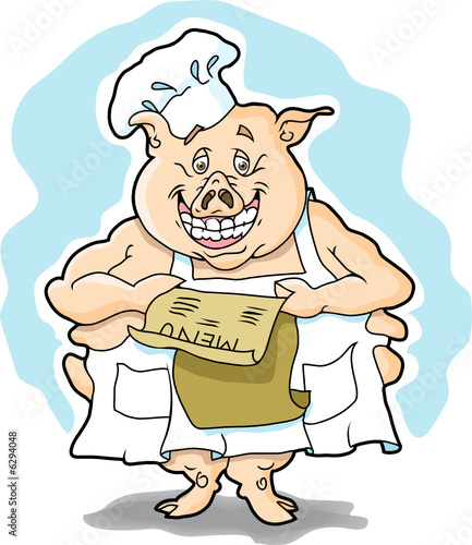 Pig with Menu