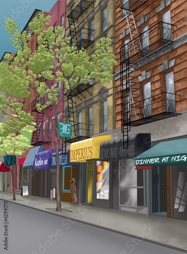 Street in new york city