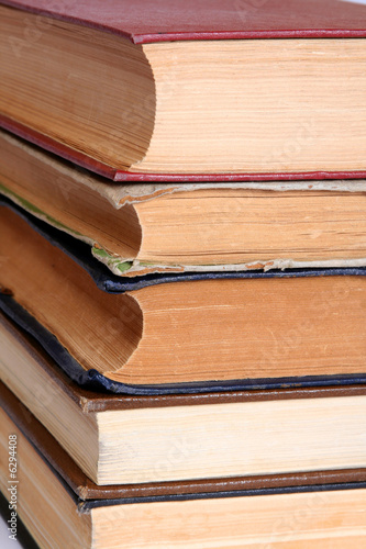 Stack of old books