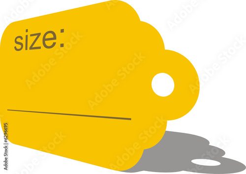 size tag