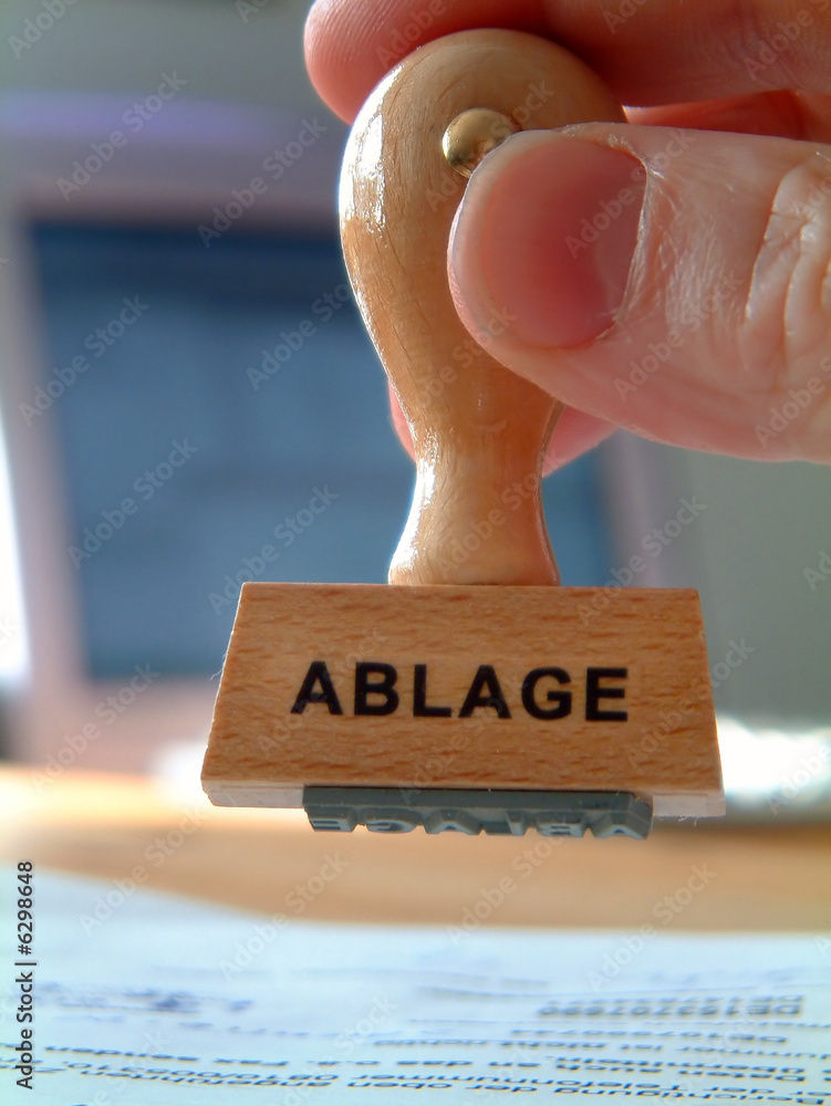 Stempel Ablage Stock Photo | Adobe Stock