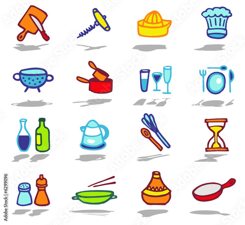 color icons - kitchen