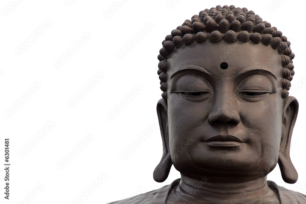Buddha isolated on white background