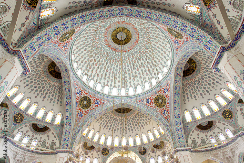 Mosque dome - inside view