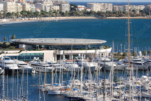 Bilde på lerret heliport cannes