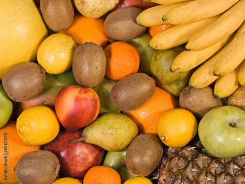 Background from fresh fruit.
