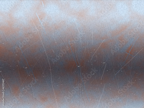 Metallic texture with rust