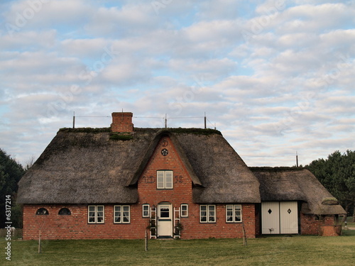 Friesisches Reetdachhaus