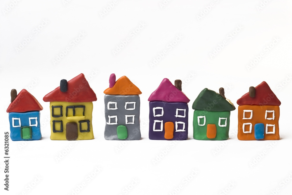 six small houses six small houses