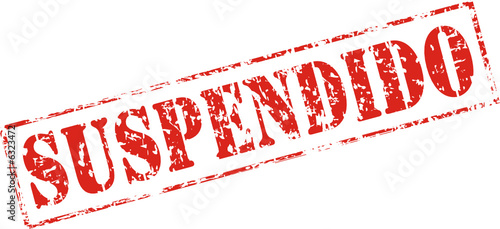 suspendido