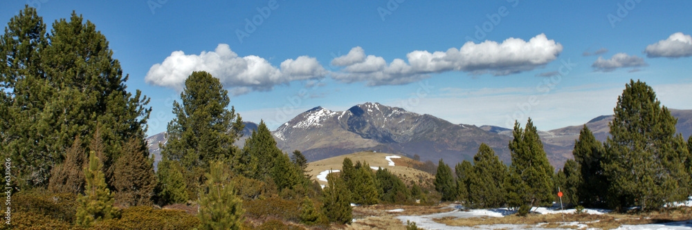 Fototapeta premium montagne