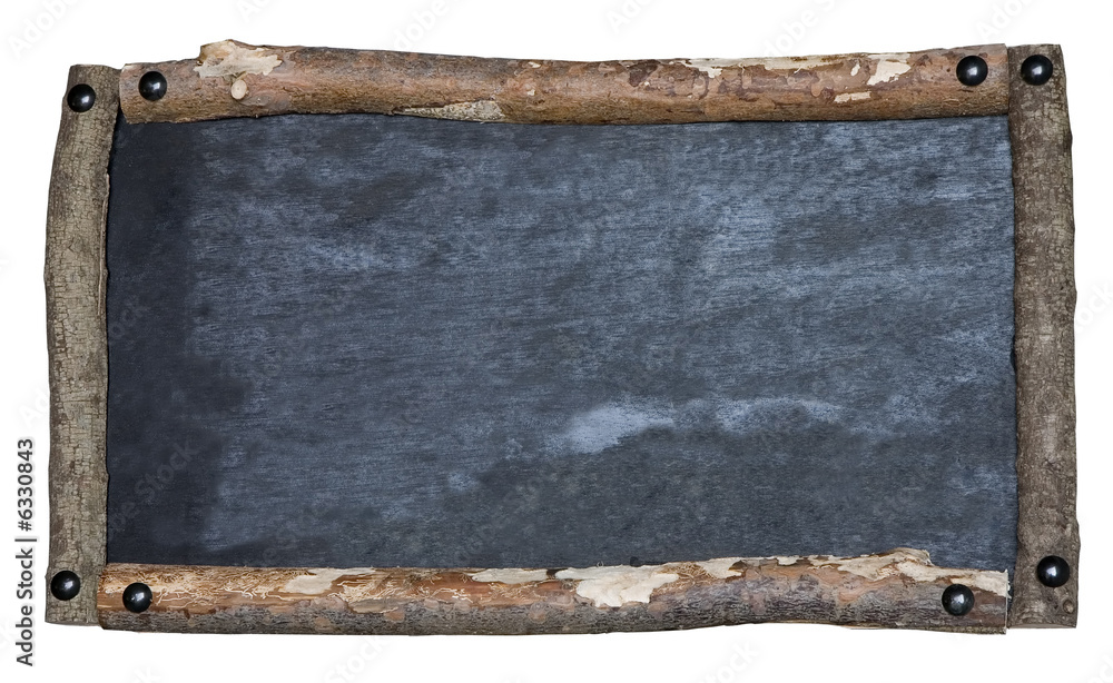Obraz premium Rustic blackboard