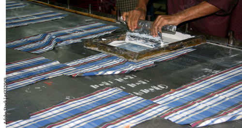 HAND PRINTING PRODUCTION LINE