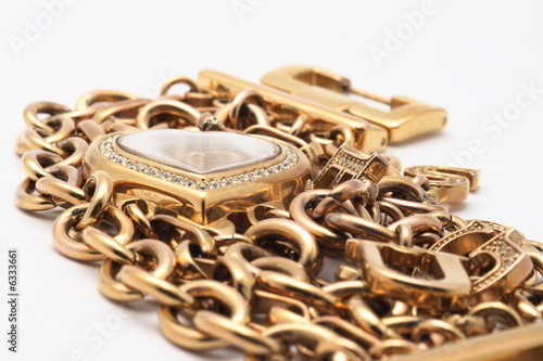 Beautiful golden bracelet