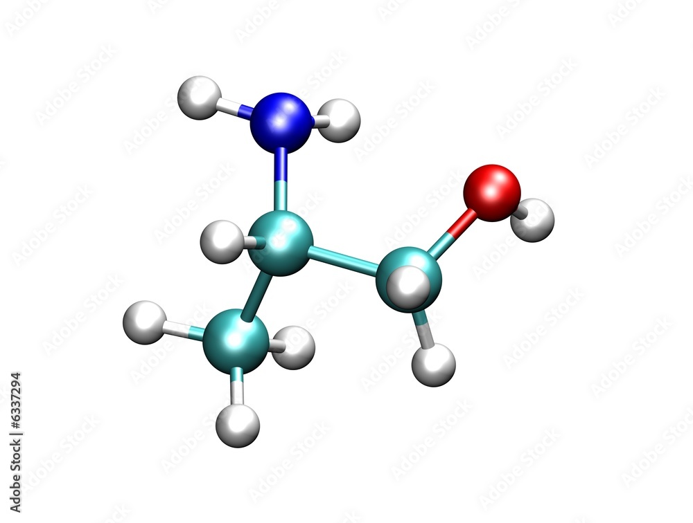 Alanine Molecule Alanine Molecule
