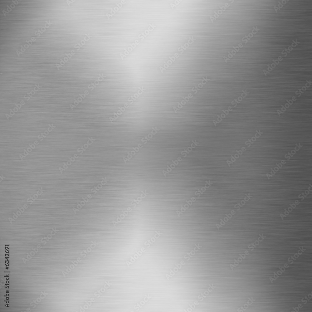 Brushed metal plate with reflected light Brushed metal plate with reflected light