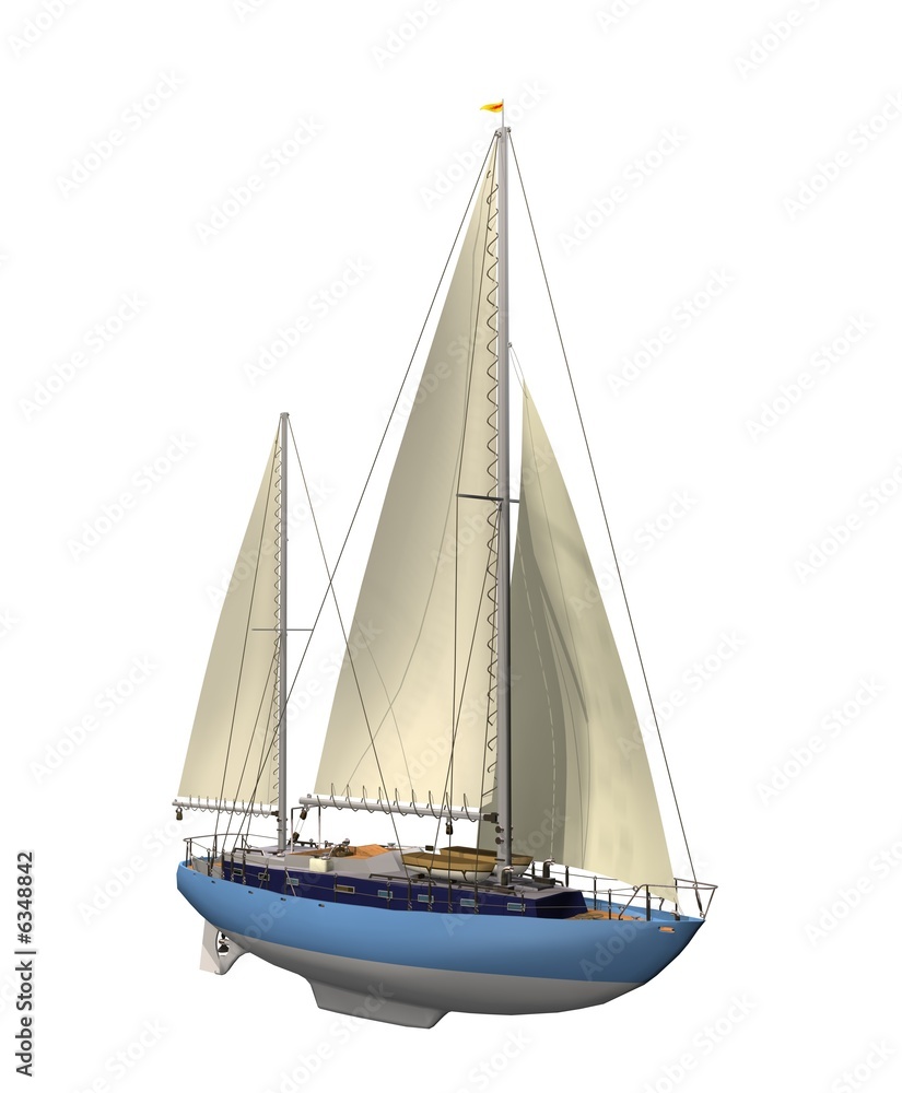 Obraz premium voilier