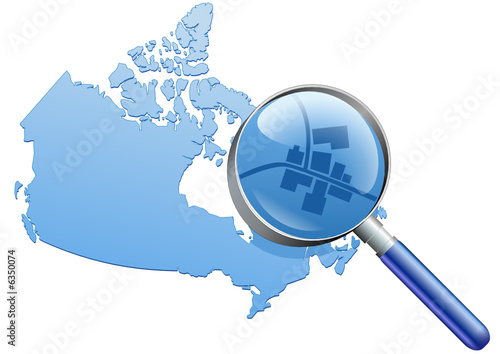 Etude du territoire canadien