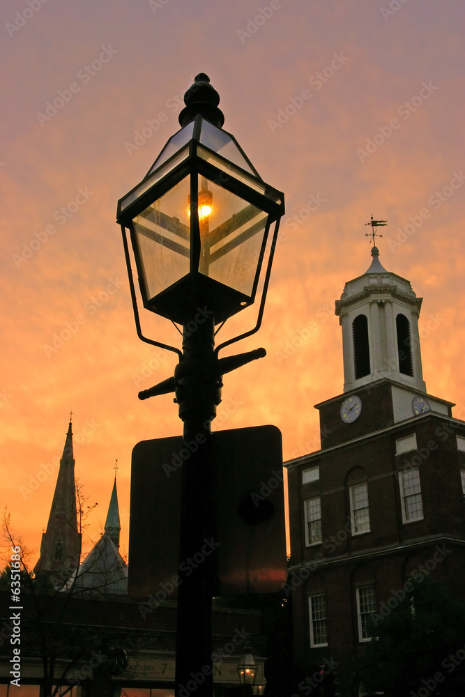 Beacon Hill, Boston..